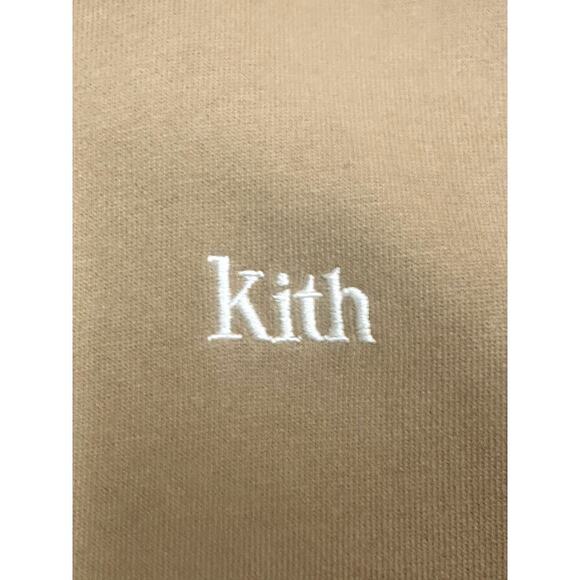 Kith Williams III Pullover Hoodie 'Molecule' EUC Size Small Tan - Picture 4 of 7